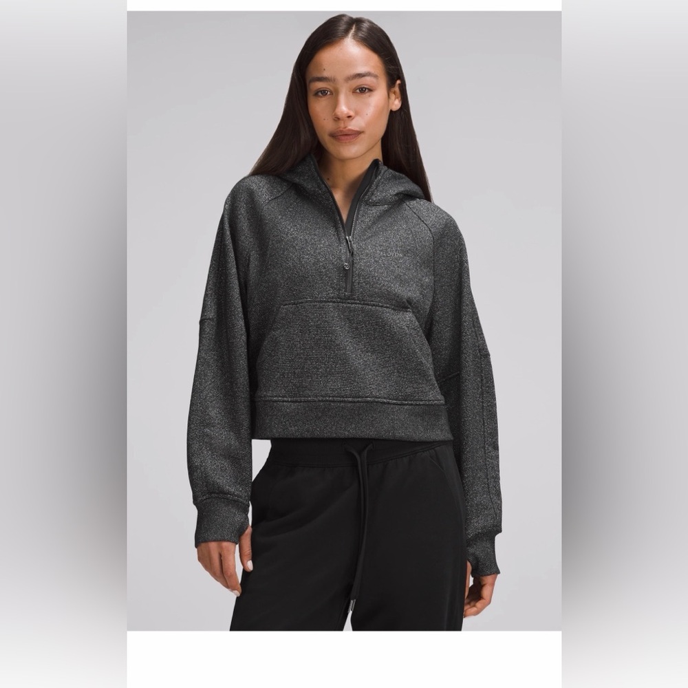 Lululemon Scuba Oversized Half-Zip Hoodie Spark XS